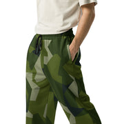 Nordic Leaf Pile Woodland CAMO Unisex Wide-Leg Joggers
