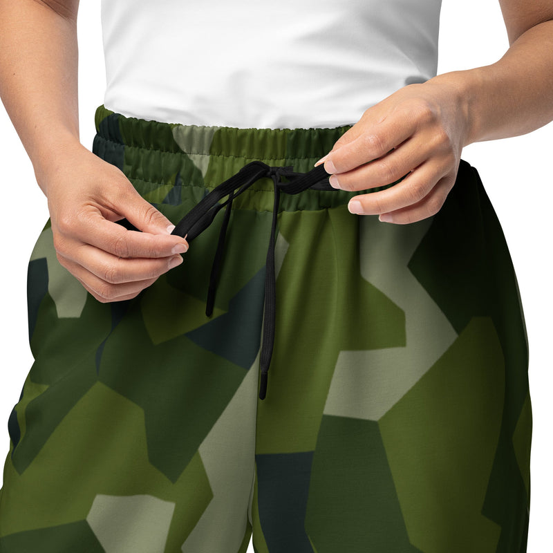 Nordic Leaf Pile Woodland CAMO Unisex Wide-Leg Joggers