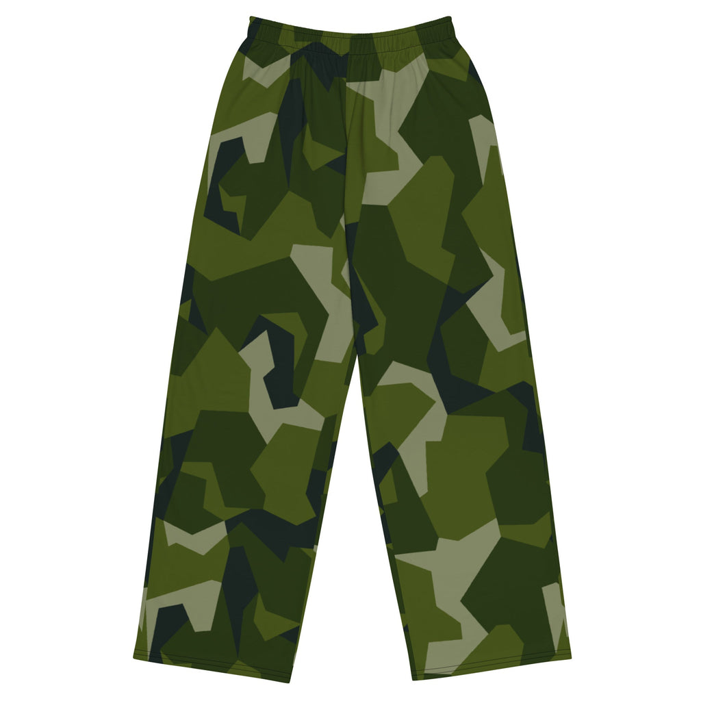CAMO HQ - Nordic Leaf Pile Woodland CAMO Unisex Wide-Leg Leisure