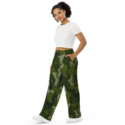 Nordic Leaf Pile Woodland CAMO Unisex Wide-Leg Leisure Pants - Pant