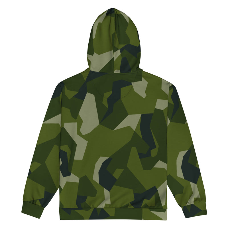 Nordic Leaf Pile Woodland CAMO Unisex Zip Hoodie