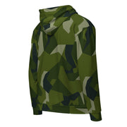 Nordic Leaf Pile Woodland CAMO Unisex Zip Hoodie