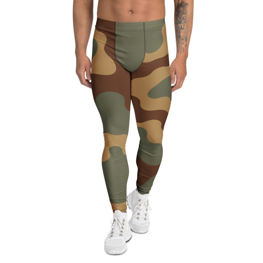 Normandy Bocage Tricolor Tank Heritage CAMO Mens Leggings - XS - Men