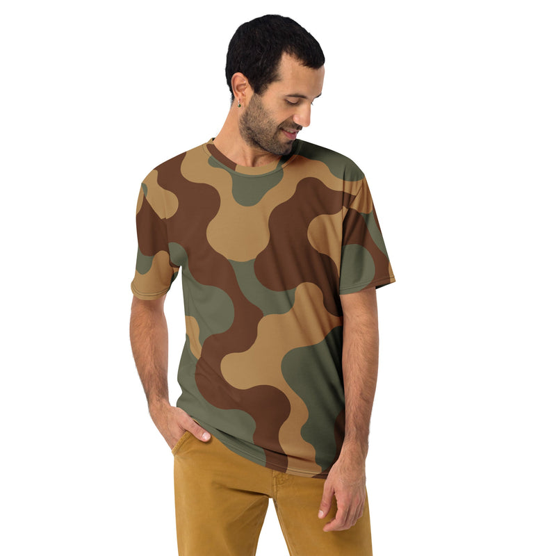 Normandy Bocage Tricolor Tank Heritage CAMO Mens T-Shirt - Shirt - Tee