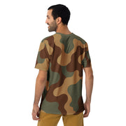 Normandy Bocage Tricolor Tank Heritage CAMO Mens T-Shirt - Shirt - Tee