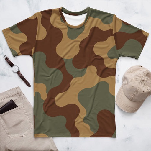 Normandy Bocage Tricolor Tank Heritage CAMO Mens T-Shirt - XS - Shirt - Tee