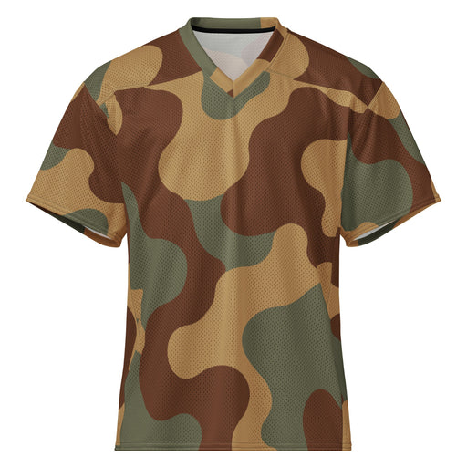 Normandy Bocage Tricolor Tank Heritage CAMO Unisex American Football Jersey - 2XS