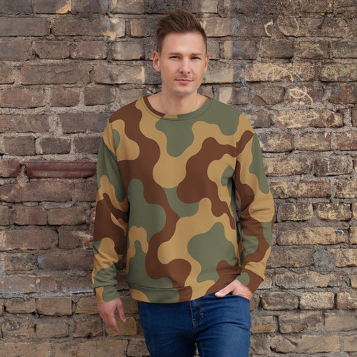 Normandy Bocage Tricolor Tank Heritage CAMO Unisex Sweatshirt - XS