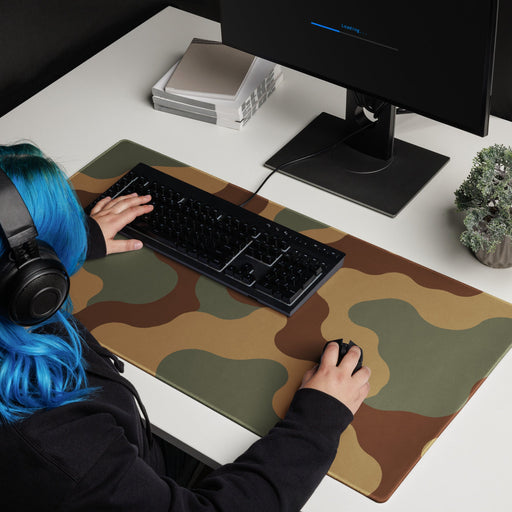 Normandy Bocage Tricolor Tank Heritage CAMO Universal Large Desk Pad