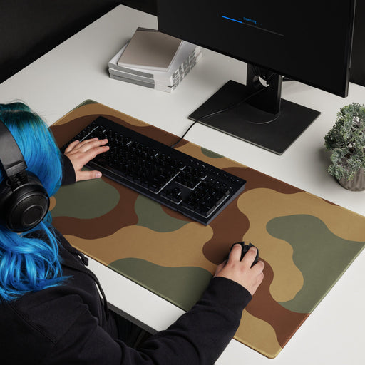 Normandy Bocage Tricolor Tank Heritage CAMO Universal Large Desk Pad