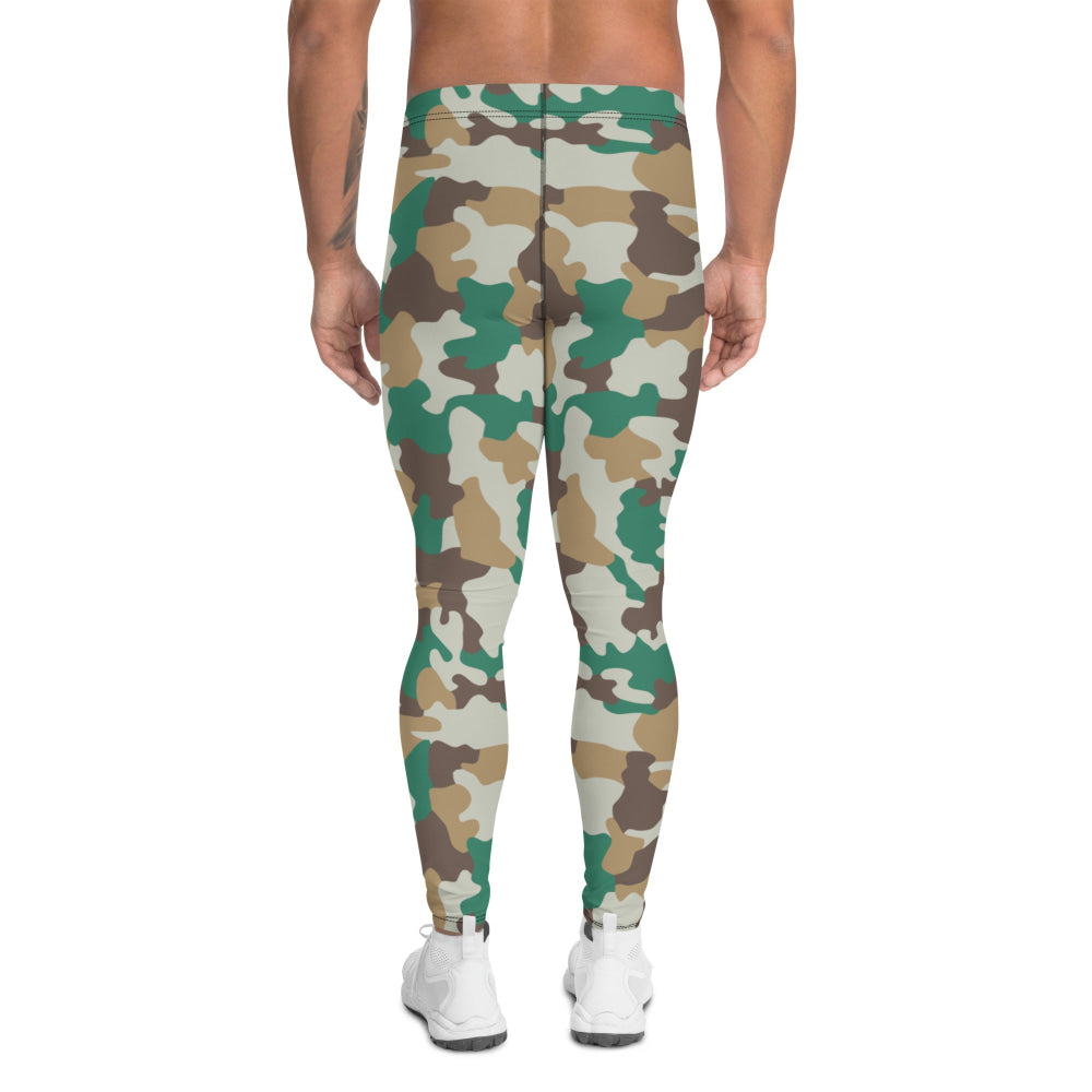 North Korean 007 Die Another Day Movie Blotch CAMO Men’s Leggings - Mens