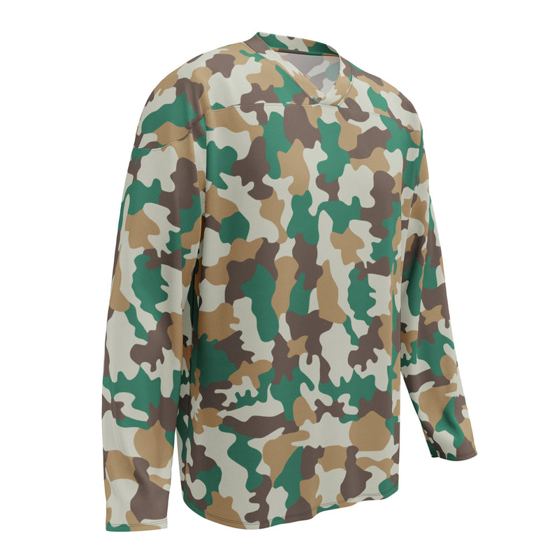 North Korean 007 Die Another Day Movie CAMO Unisex Hockey Fan Jersey