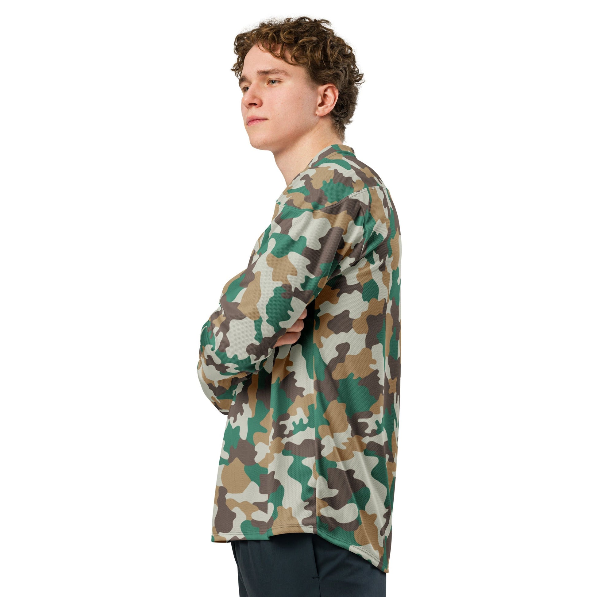 North Korean 007 Die Another Day Movie CAMO hockey fan jersey 2XS Hockey Jerseys