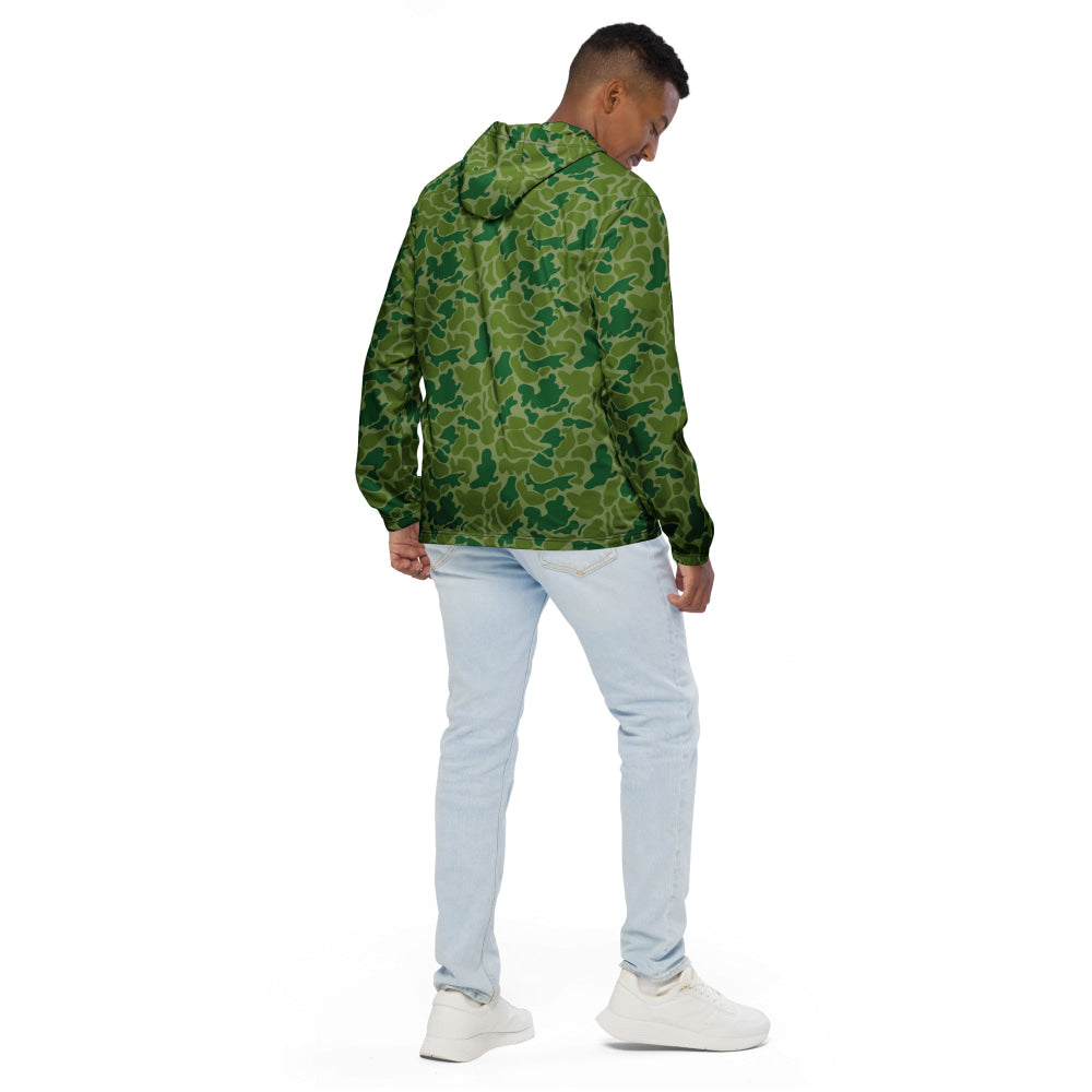 North Korean Duck Hunter CAMO Men’s windbreaker - Mens Windbreaker