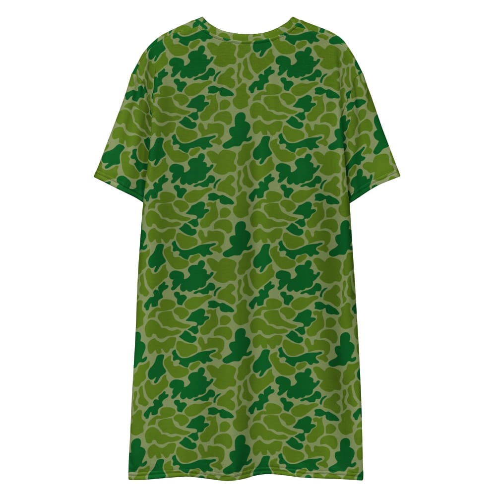 North Korean Duck Hunter CAMO T-shirt dress