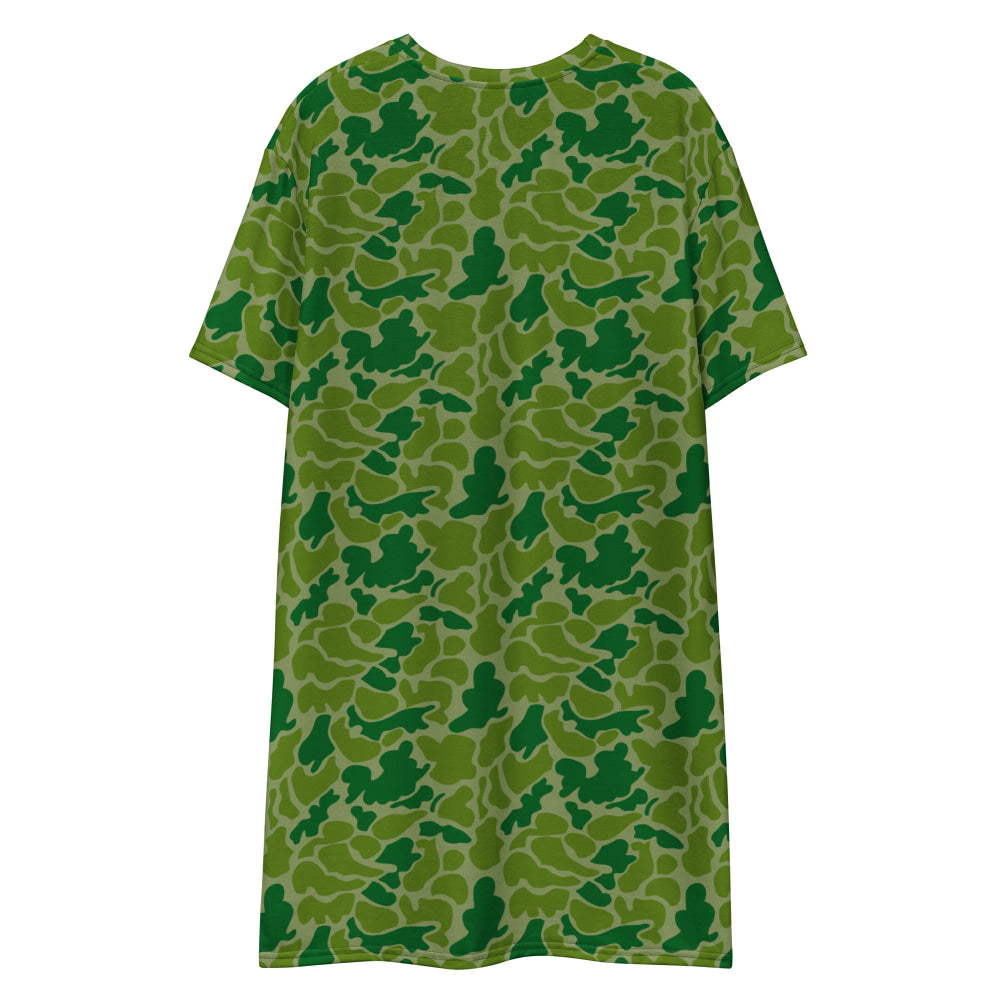 North Korean Duck Hunter CAMO T-shirt dress - Womens T-Shirt Dress