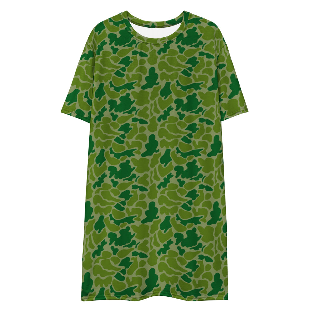 North Korean Duck Hunter CAMO T-shirt dress - Womens T-Shirt Dress