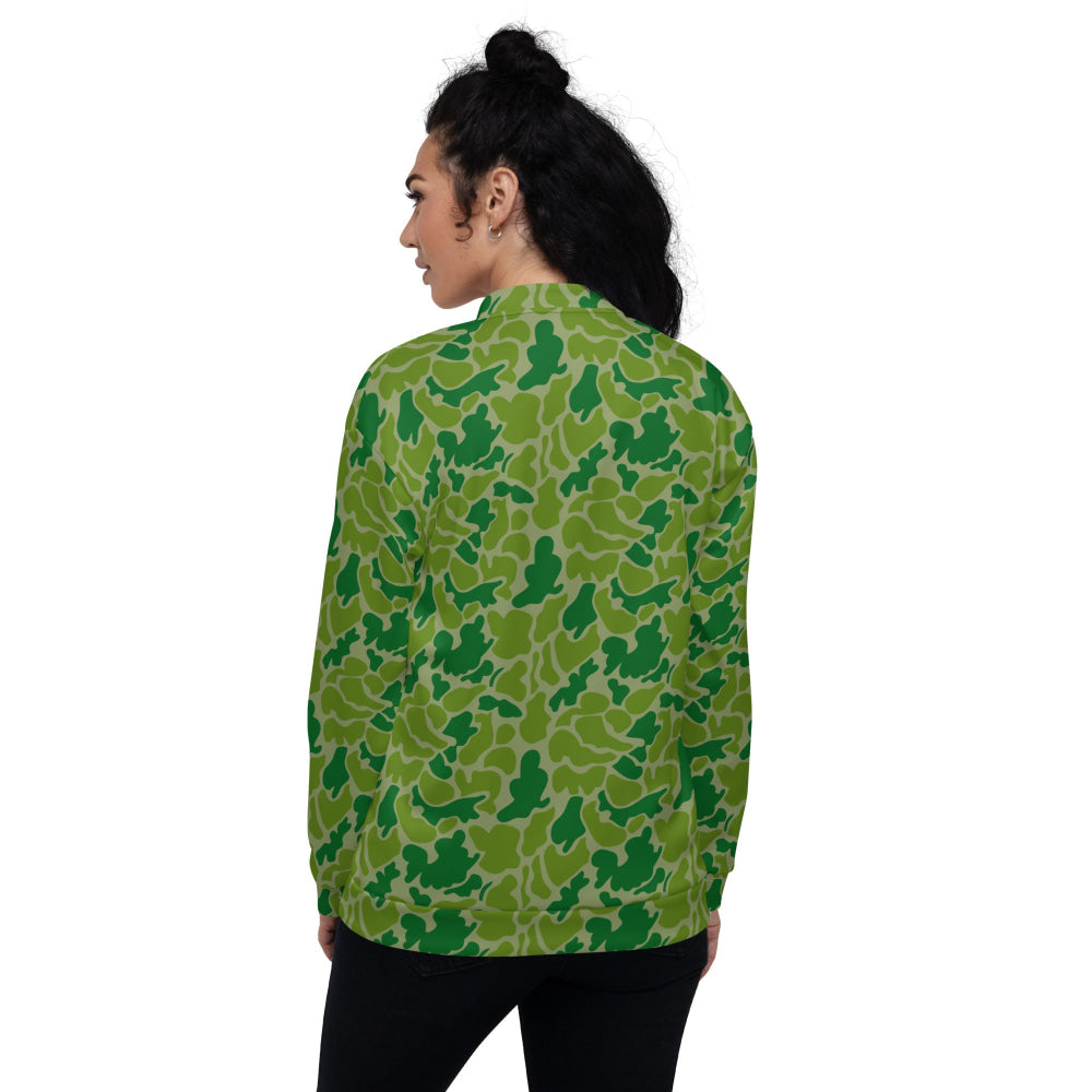 North Korean Duck Hunter CAMO Unisex Bomber Jacket