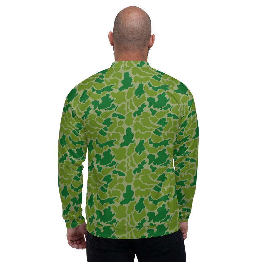 North Korean Duck Hunter CAMO Unisex Bomber Jacket