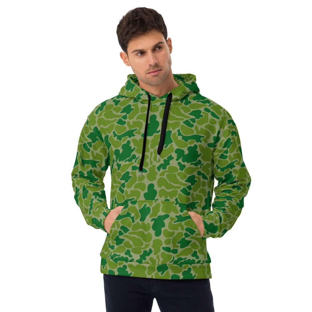 North Korean Duck Hunter CAMO Unisex Hoodie - 2XS