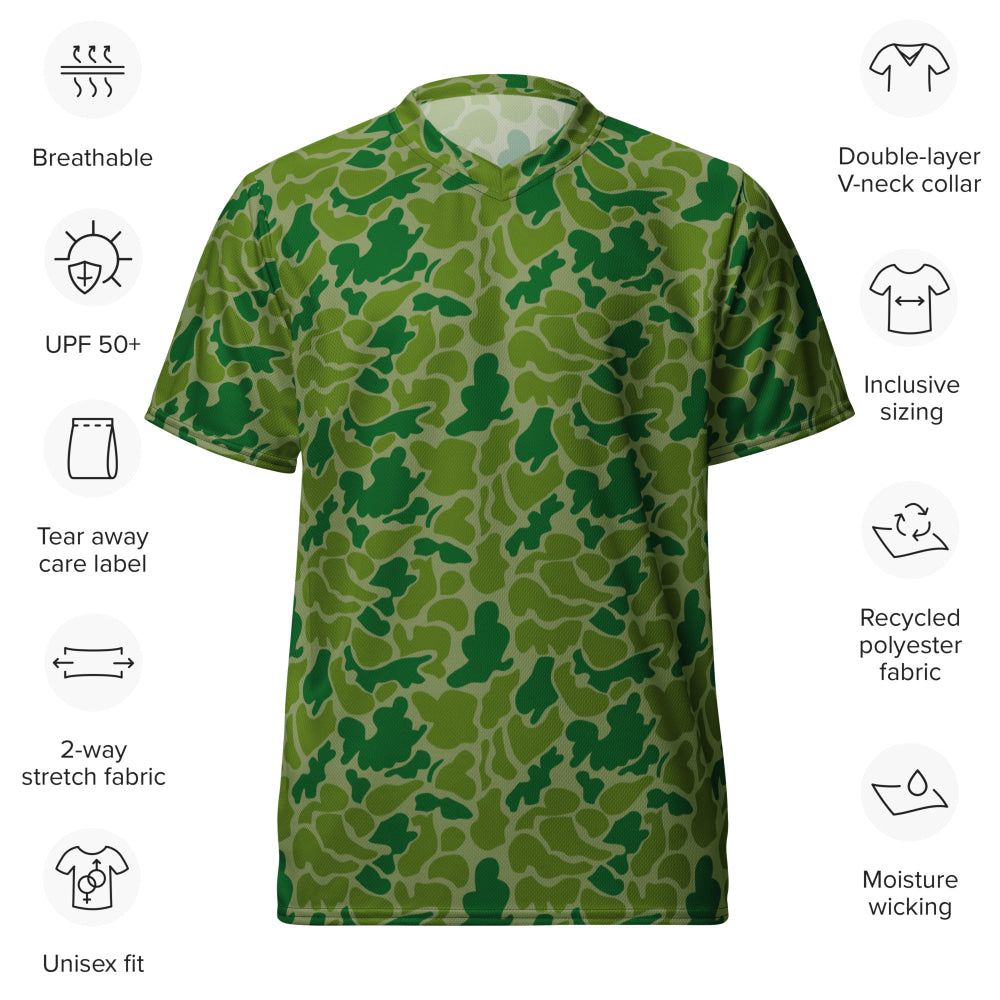 North Korean Duck Hunter CAMO unisex sports jersey - Unisex Sports Jersey