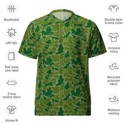 North Korean Duck Hunter CAMO unisex sports jersey - Unisex Sports Jersey