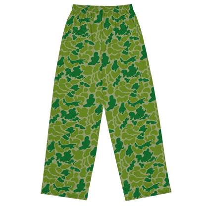 North Korean Duck Hunter CAMO unisex wide-leg pants - Unisex Wide-Leg Pants