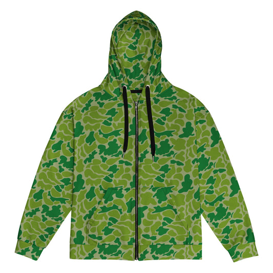 North Korean Duck Hunter CAMO Unisex zip hoodie - Zip Hoodie