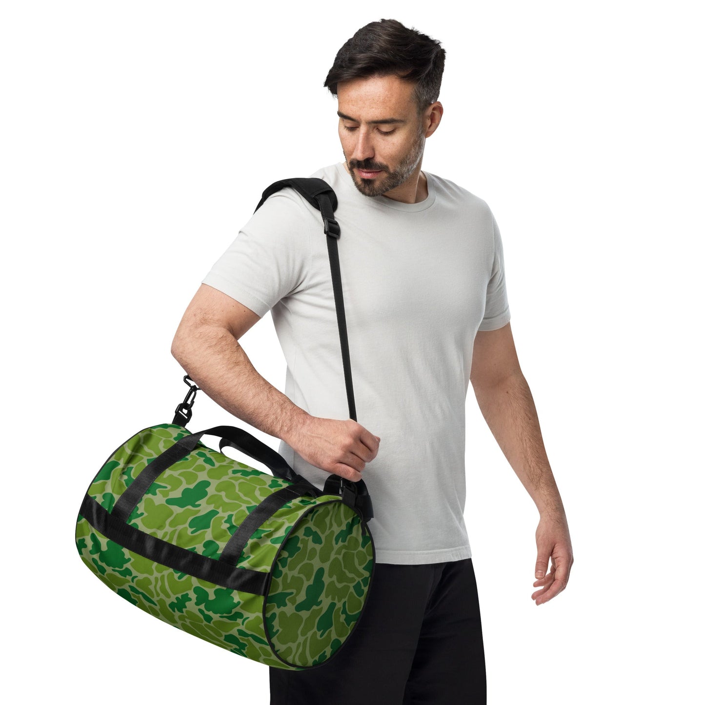 North Korean KPA Duck Hunter CAMO gym bag - Gym Bags