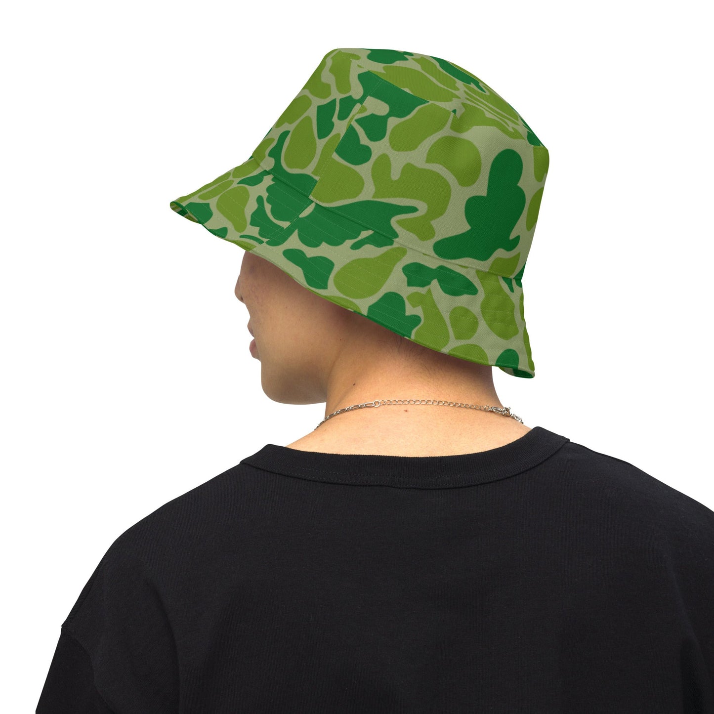 North Korean KPA Duck Hunter CAMO Reversible bucket hat - Bucket Hats