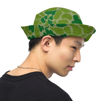 North Korean KPA Duck Hunter CAMO Reversible bucket hat - Bucket Hats