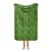 Duck Hunter KPA CAMO Sherpa Blanket - 37″×57″