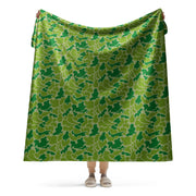 Duck Hunter KPA CAMO Sherpa Blanket - 60″×80″