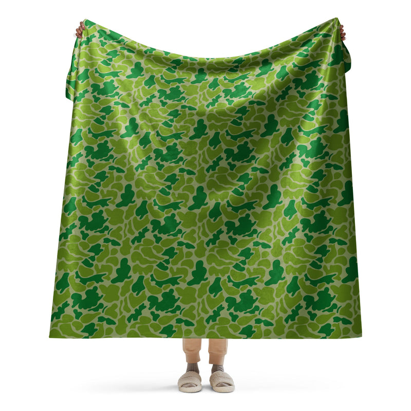 Duck Hunter KPA CAMO Sherpa Blanket - 60″×80″