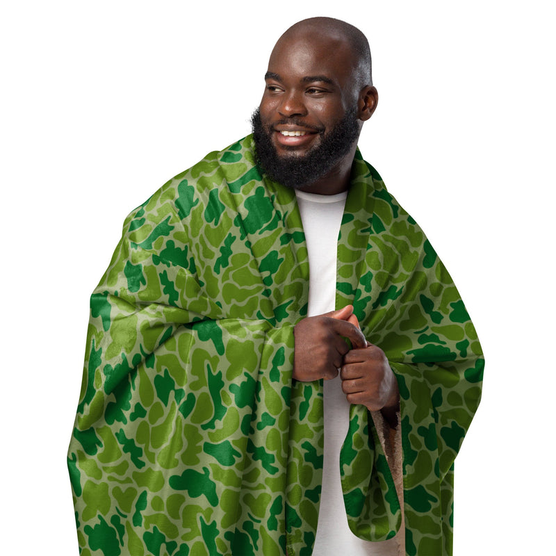 Duck Hunter KPA CAMO Sherpa Blanket