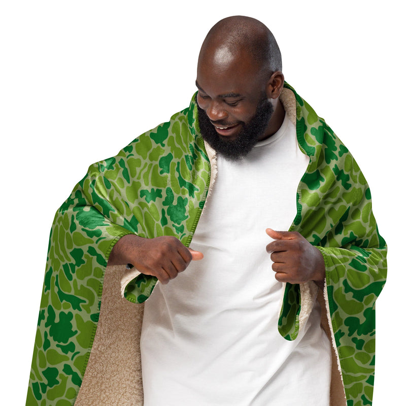 Duck Hunter KPA CAMO Sherpa Blanket