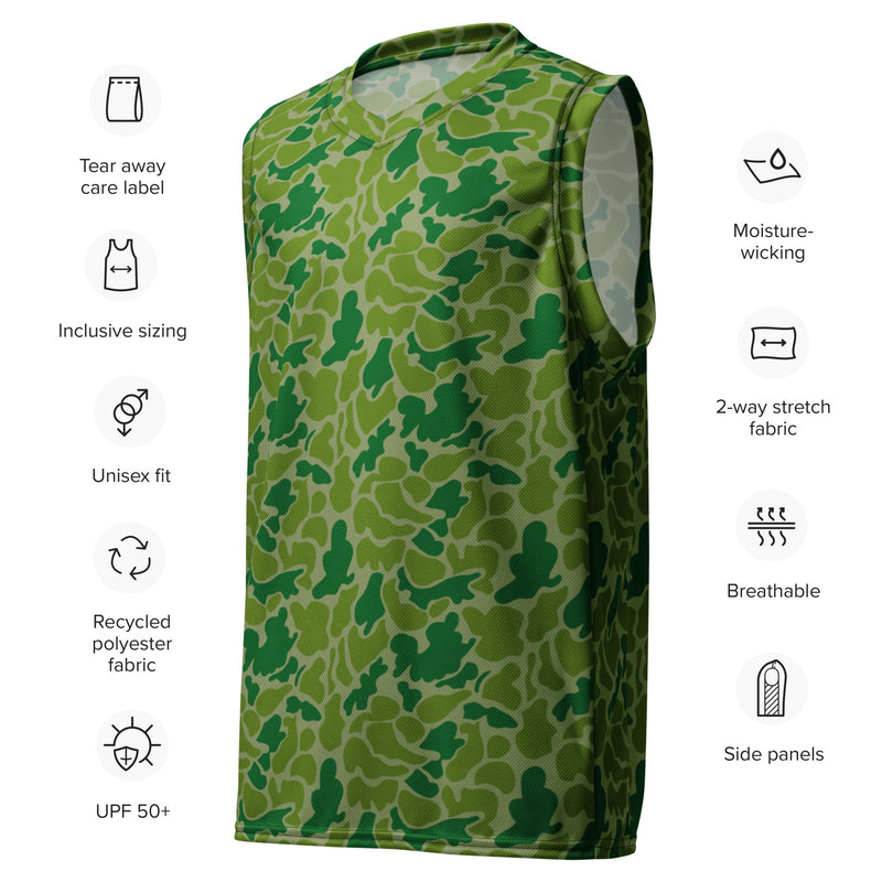 Duck Hunter KPA CAMO Unisex Basketball Jersey