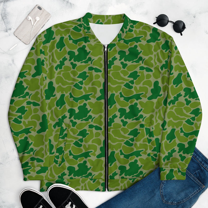 Duck Hunter KPA CAMO Unisex Bomber Jacket - XS