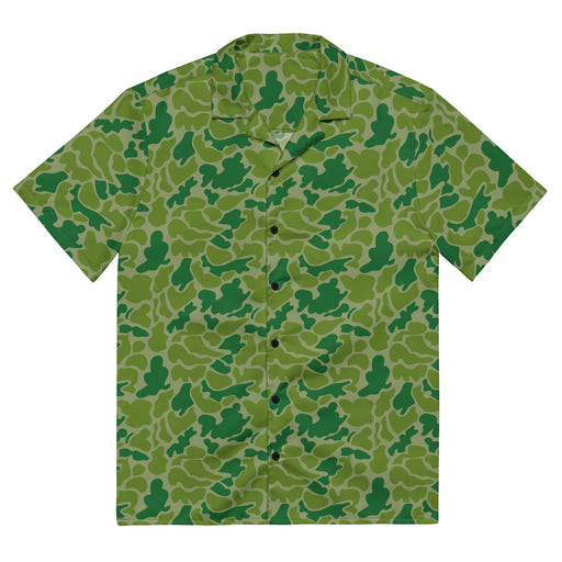 Duck Hunter KPA CAMO Unisex Short-Sleeve Button Shirt - 2XS - Button-Up