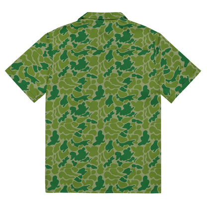 North Korean KPA Duck Hunter CAMO Unisex button shirt - Button Shirts
