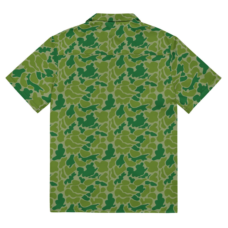 Duck Hunter KPA CAMO Unisex Short-Sleeve Button Shirt - Button-Up