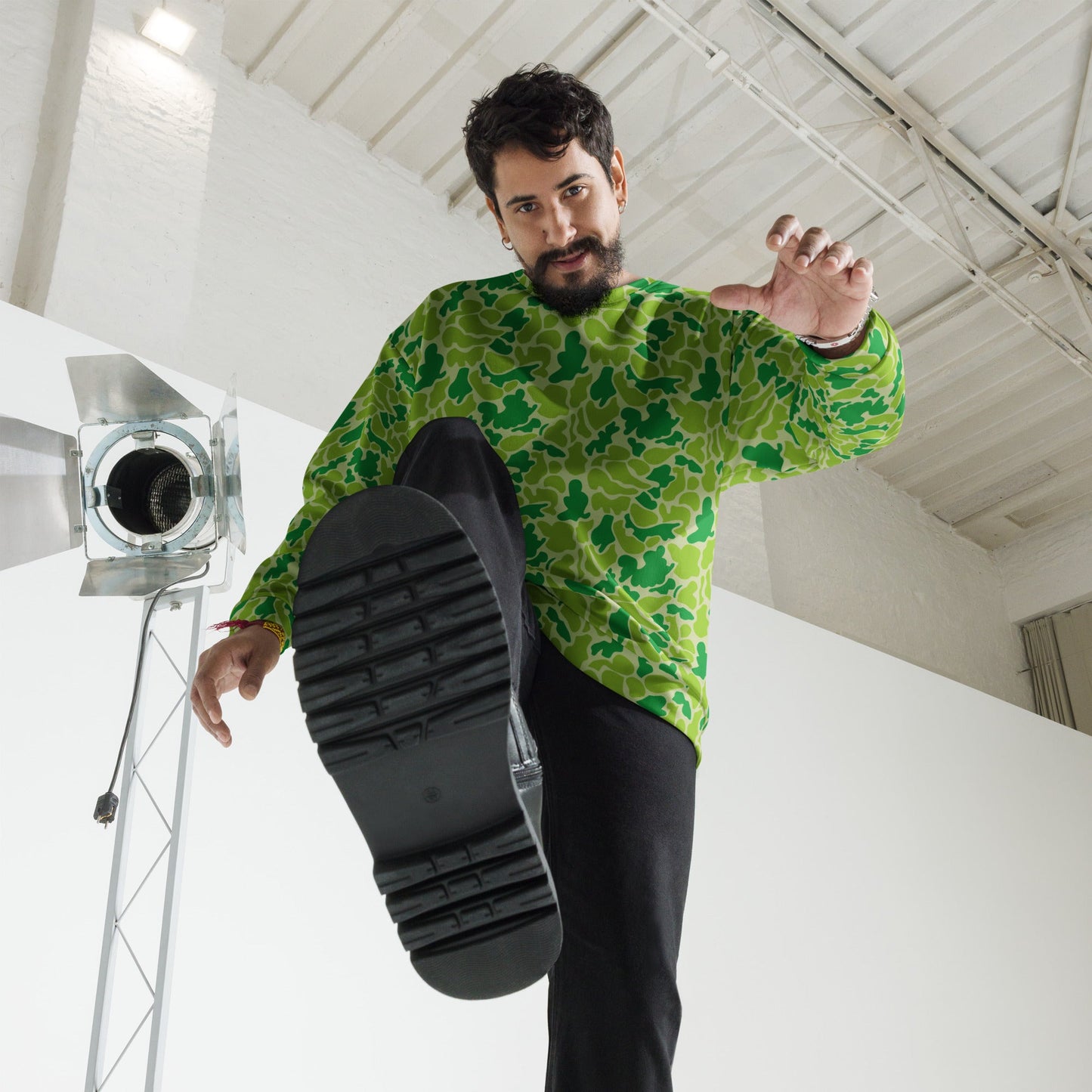 North Korean KPA Duck Hunter CAMO Unisex Sweatshirt - Sweatshirts