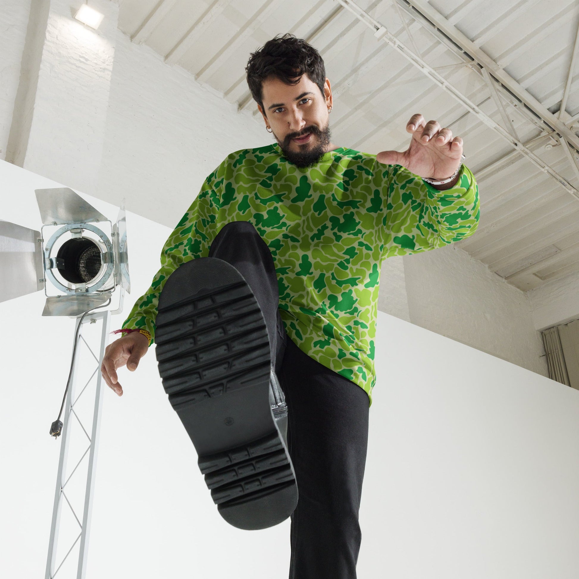 North Korean KPA Duck Hunter CAMO Unisex Sweatshirt - Sweatshirts