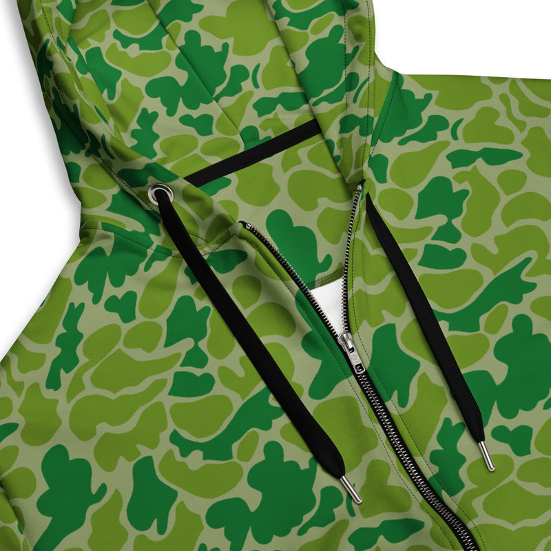 Duck Hunter KPA CAMO Unisex Zip Hoodie