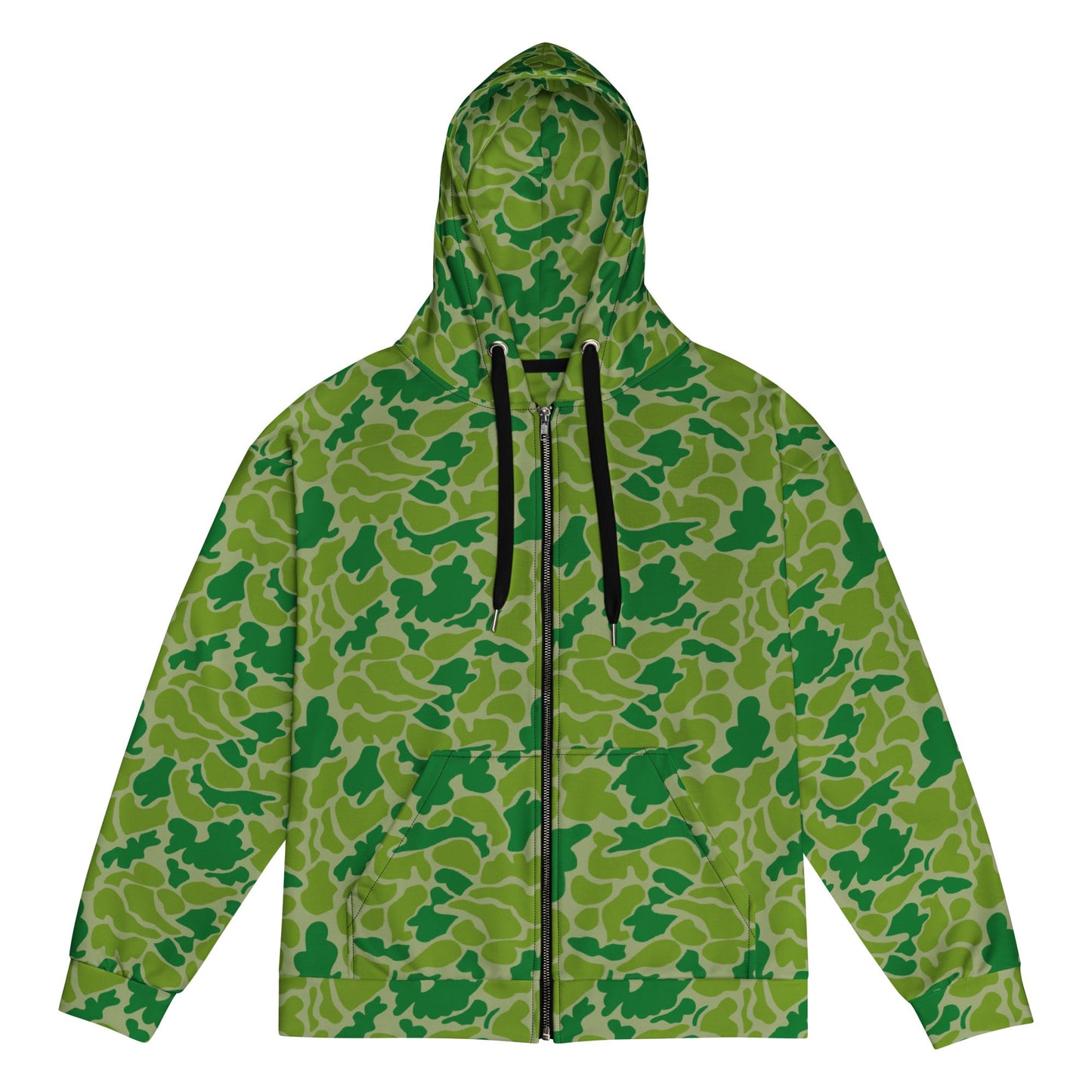 North Korean KPA Duck Hunter CAMO Unisex zip hoodie - 2XS - Zip Hoodies