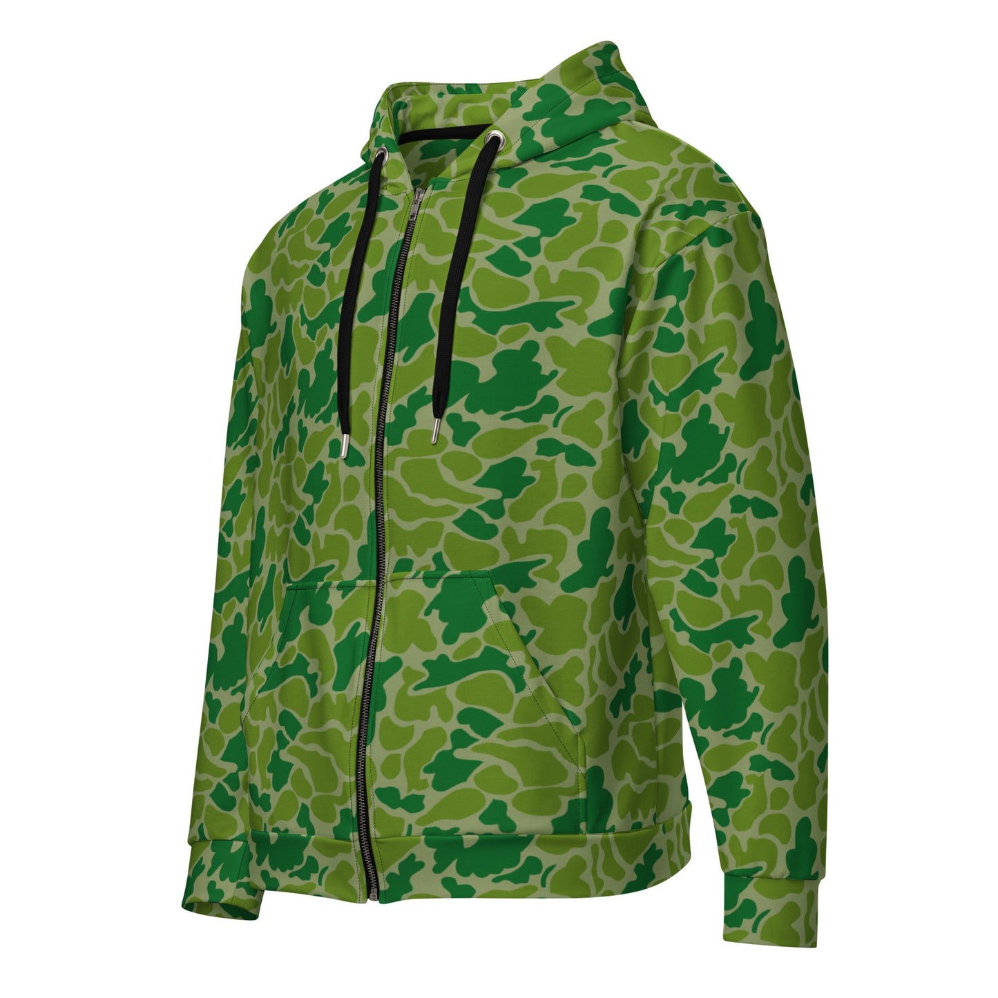 North Korean KPA Duck Hunter CAMO Unisex zip hoodie - Zip Hoodies