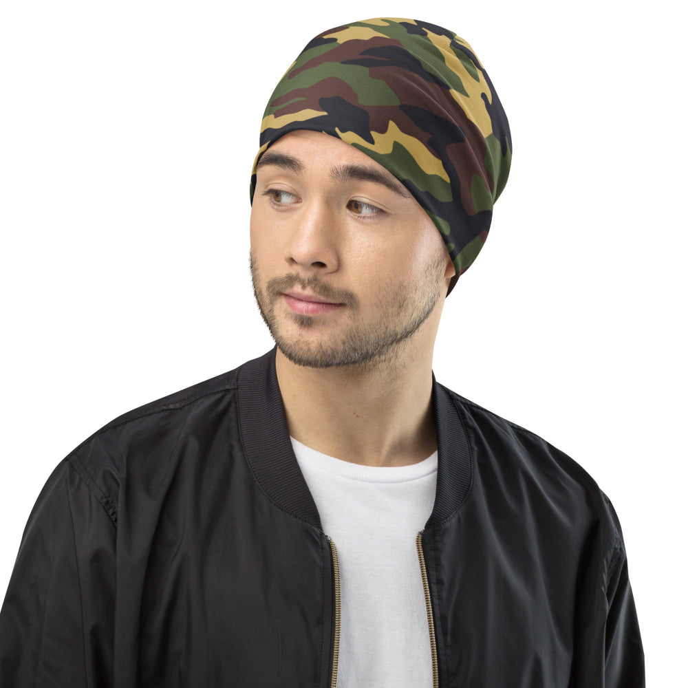 North Korean Woodland CAMO Beanie