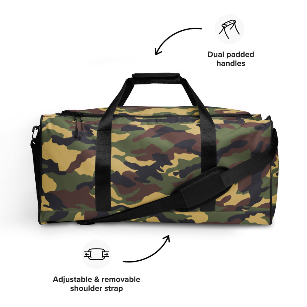 North Korean Woodland CAMO Duffle bag - Bag