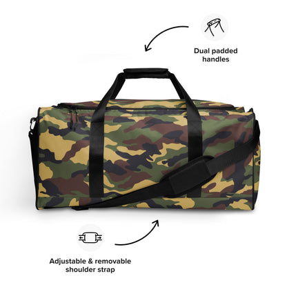 North Korean Woodland CAMO Duffle bag - Bag