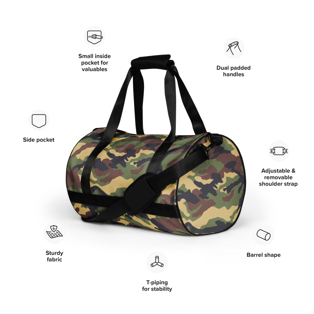 North Korean Woodland CAMO gym bag - Gym Bag